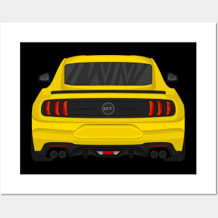 MUSTANG GT GLD Posters and Art